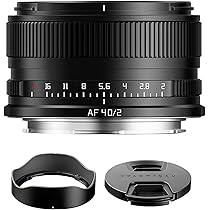 TTARTISAN AF 40mm F2 Eマウント TTArtisan's new full-frame 'normal' lens is fast and cheap